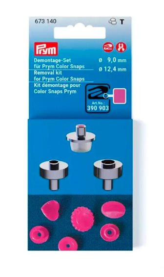 Prym Demontage set color snaps